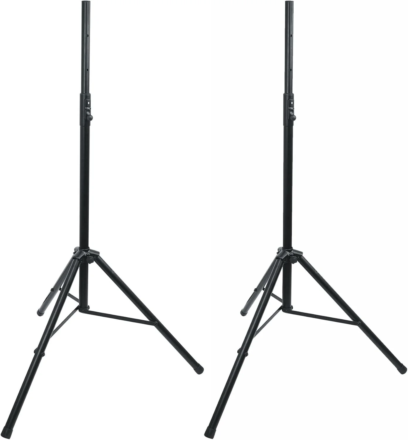 پایه باند DJ مدل Rockville RVSS3 V2 (جفت)، با قابلیت تنظیم ارتفاع 119 تا 206 سانتی‌متر، تمام فلزی، ظرفیت 59 کیلوگرم، قابل حمل با کیف مخصوص، مناسب برای دی‌جی‌ها و اجراهای زنده