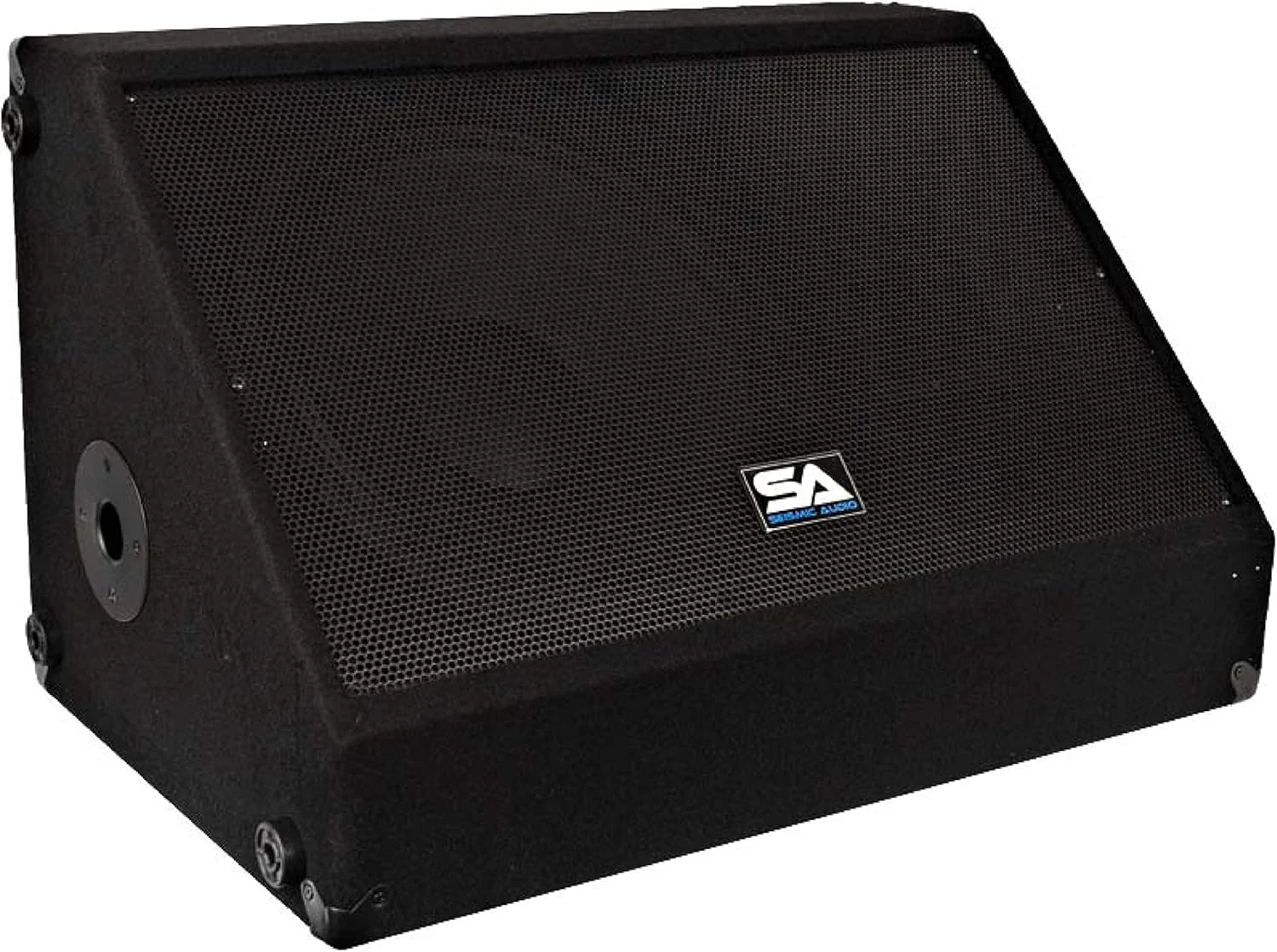 مانیتور استودیویی، صحنه یا زمینی سایزمیک آدیو - 15 اینچ 350 وات - بلندگوهای PA/DJ - مناسب برای بار، گروه موسیقی، کارائوکه، کلیسا، استفاده درام