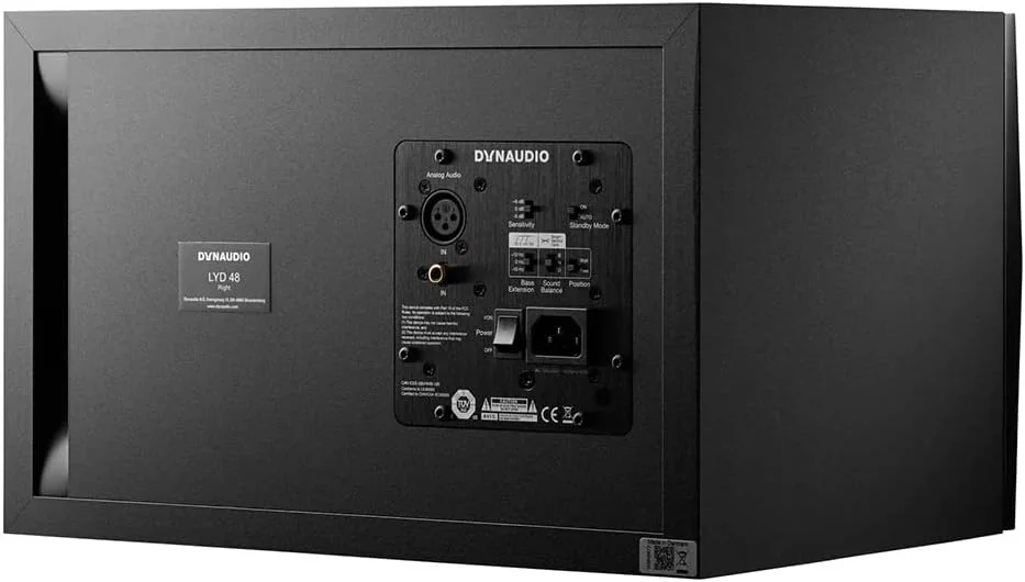 مانیتور سه-راهه Dynaudio LYD 48: راست/مشکی