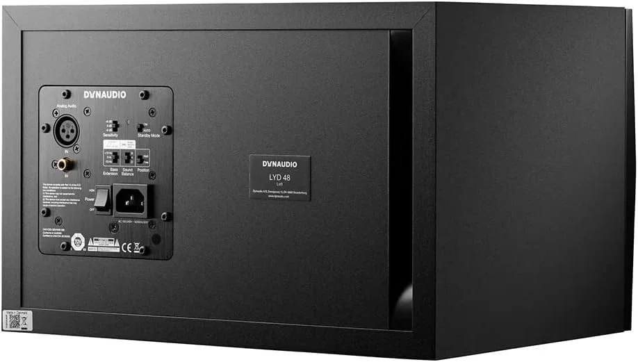 مانیتور سه طرفه Dynaudio LYD 48: چپ/مشکی
