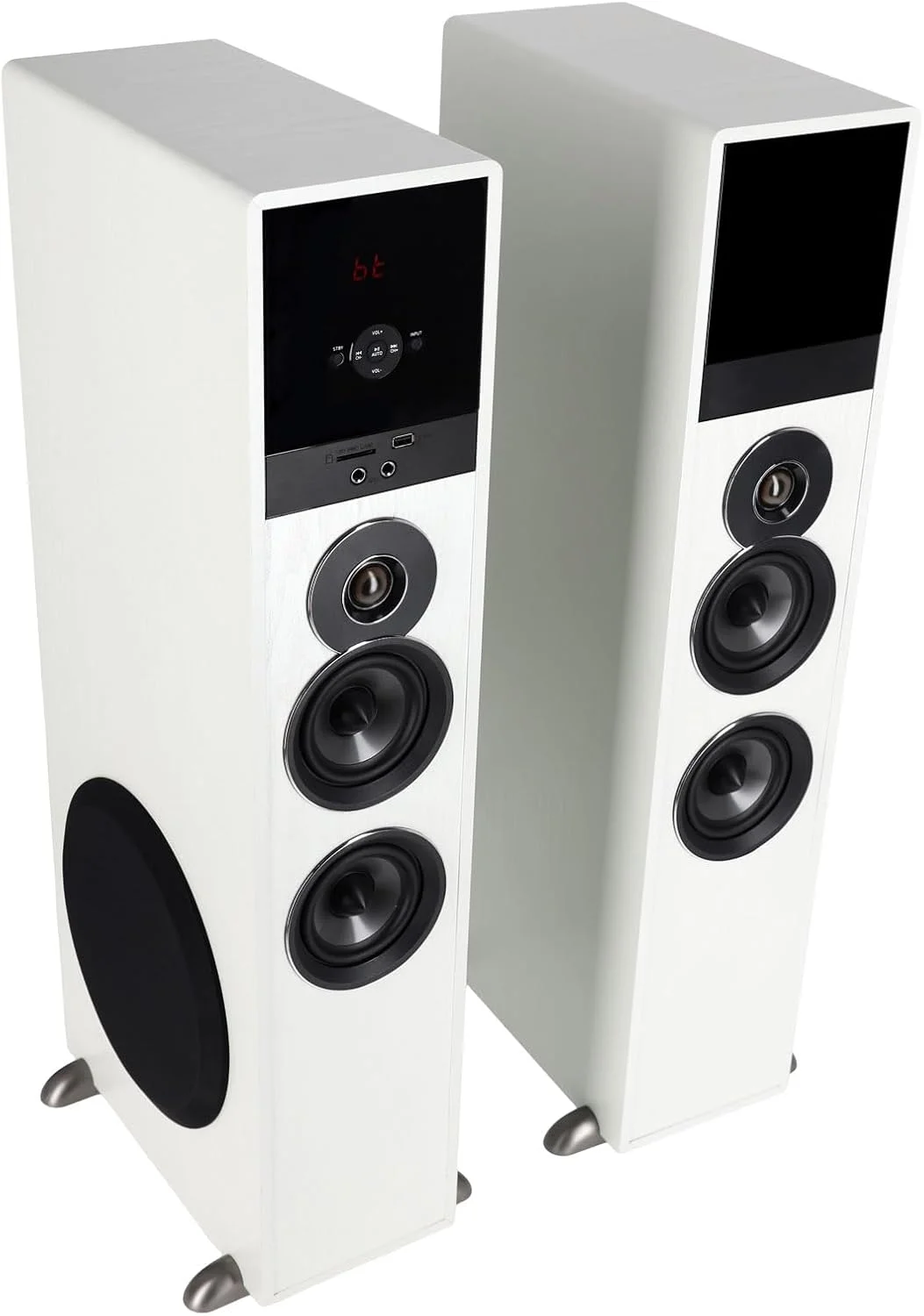 سیستم بلندگوی برج سینمای خانگی بلوتوث Rockville TM80W + (2) ساب ووفر 8 اینچی!