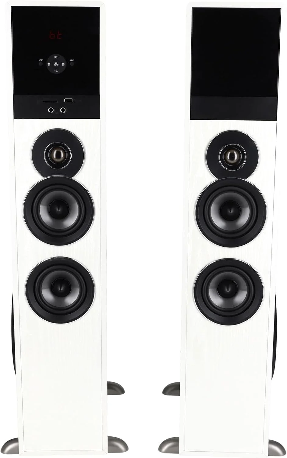 سیستم بلندگوی برج سینمای خانگی بلوتوث Rockville TM80W + (2) ساب ووفر 8 اینچی!