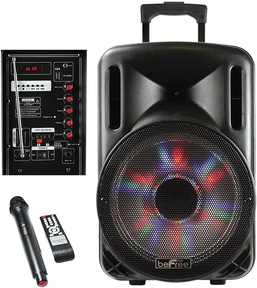 ساب ووفر بلوتوثی beFree Sound با نورپردازی