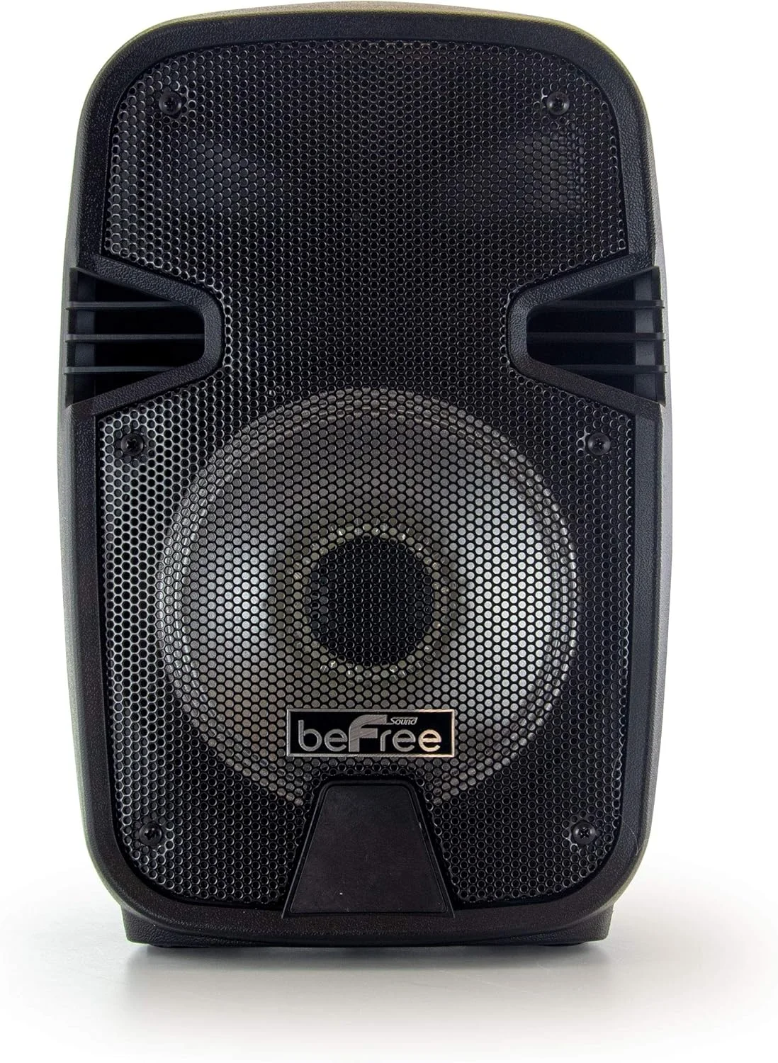 اسپیکر مهمانی قابل حمل بلوتوثی 8 اینچی beFree Sound با USB، SD و چراغ های واکنش گرا - تصویر 2