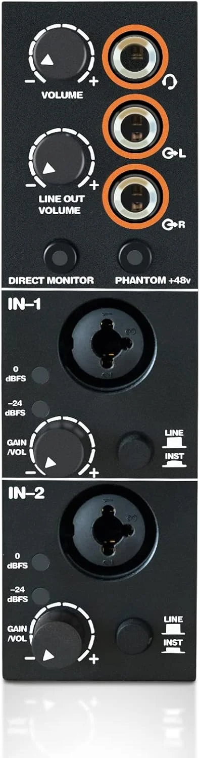 کارت صدای کامپیوتر برای ضبط صدا، 2 ورودی و 2 خروجی، مناسب برای تجهیزات استودیوی موسیقی، کارت صدای 2 XLR با فانتوم پاور 48+ ولت (ویندوز 7 و بالاتر) DPWC800/888 کارت صدای کامپیوتر برای ضبط صدا، 2 ورودی و 2 خروجی، مناسب برای تجهیزات استودیوی موسیقی، کارت صدای 2 XLR با فانتوم پاور 48+ ولت (ویندوز 7 و بالاتر) DPWC800/888