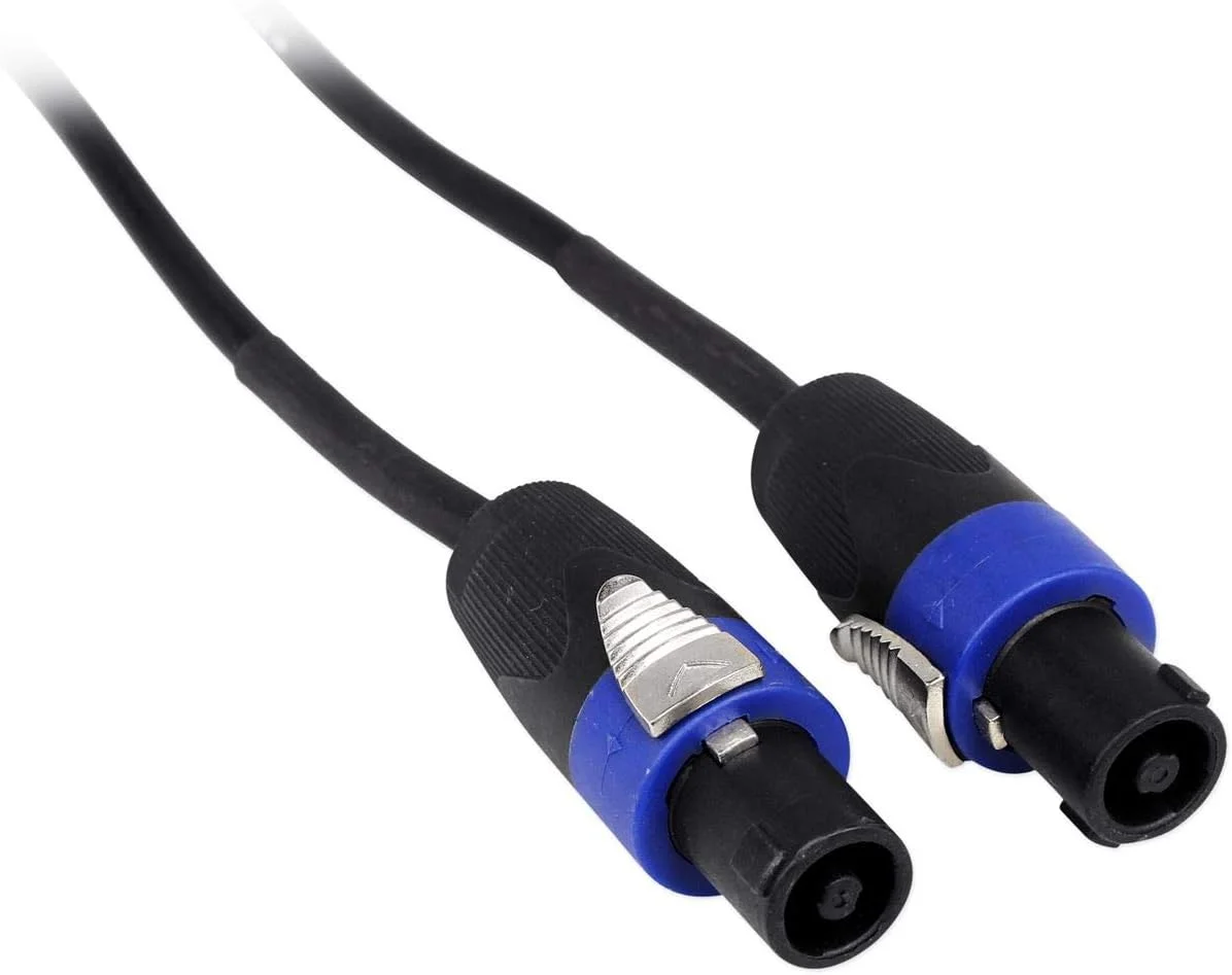 کابل بلندگوی اسپیکون به اسپیکون Rockville RCSS12100، گیج 12 AWG، طول 30 متر، هادی های 100% مس، روکش PVC بادوام، مقاومت کم، برای صدای حرفه ای و اجرای زنده