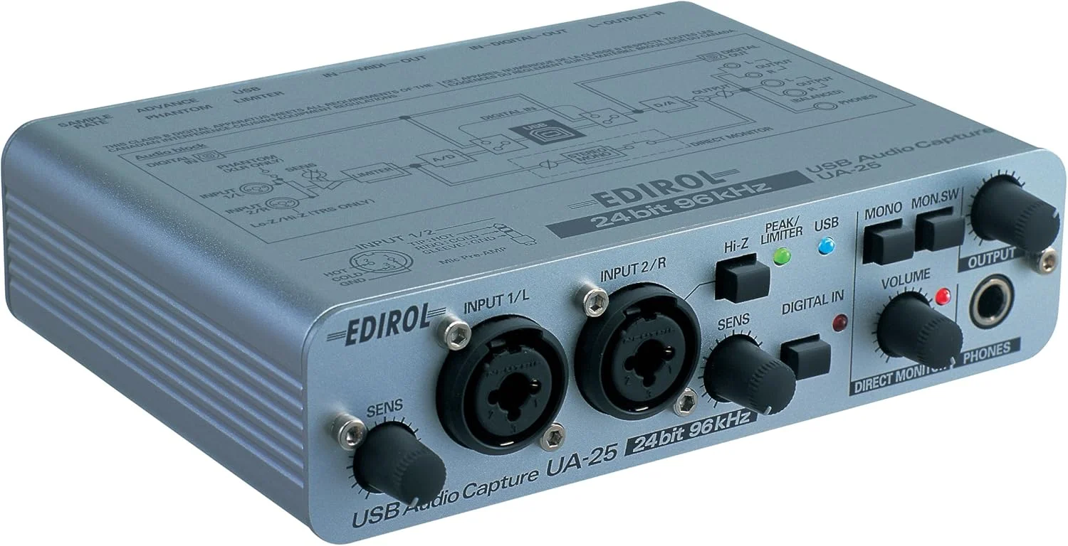 اینترفیس صوتی USB مدل Edirol UA-25