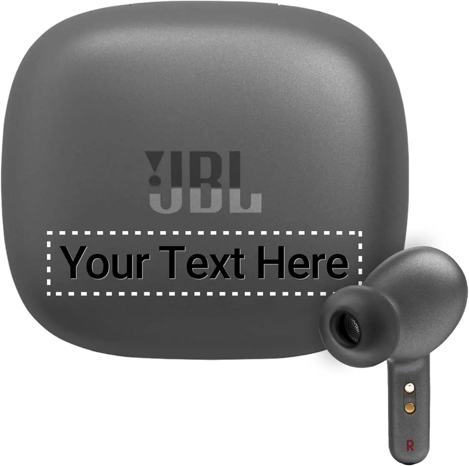 هدفون بی سیم JBL Live Pro 2 به همراه قاب - مشکی - با امکان حکاکی سفارشی - حذف نویز - هدیه ای شخصی - 40 ساعت پخش - شارژ بی سیم، مقاوم در برابر آب IPX5