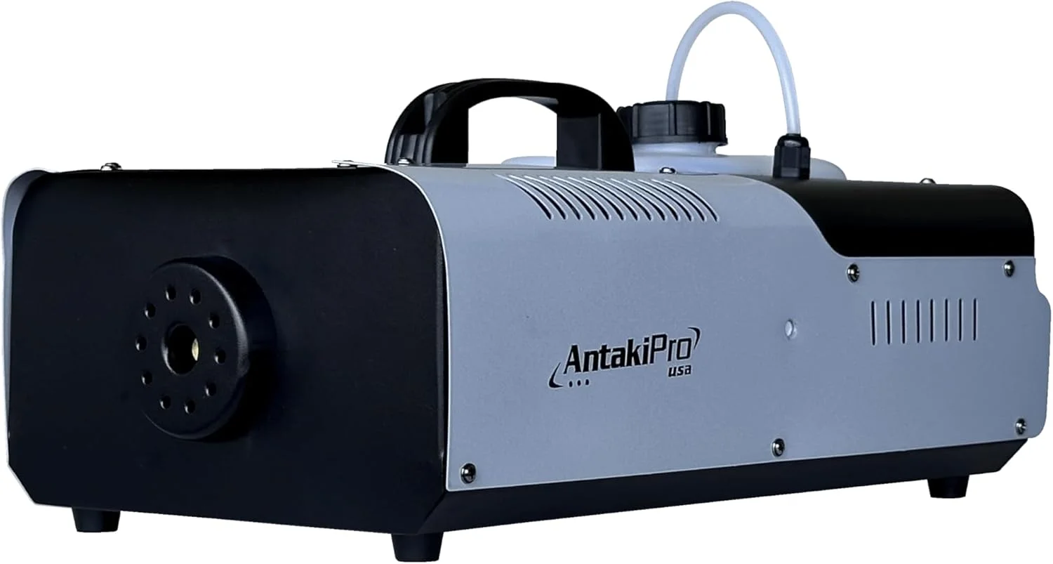 دستگاه مه ساز 1200 وات AP-FOG1200 مناسب برای سالن های سرگرمی، تجهیزات دی جی، جلوه های ویژه، صدای زنده و تجهیزات صحنه با کنترل از راه دور