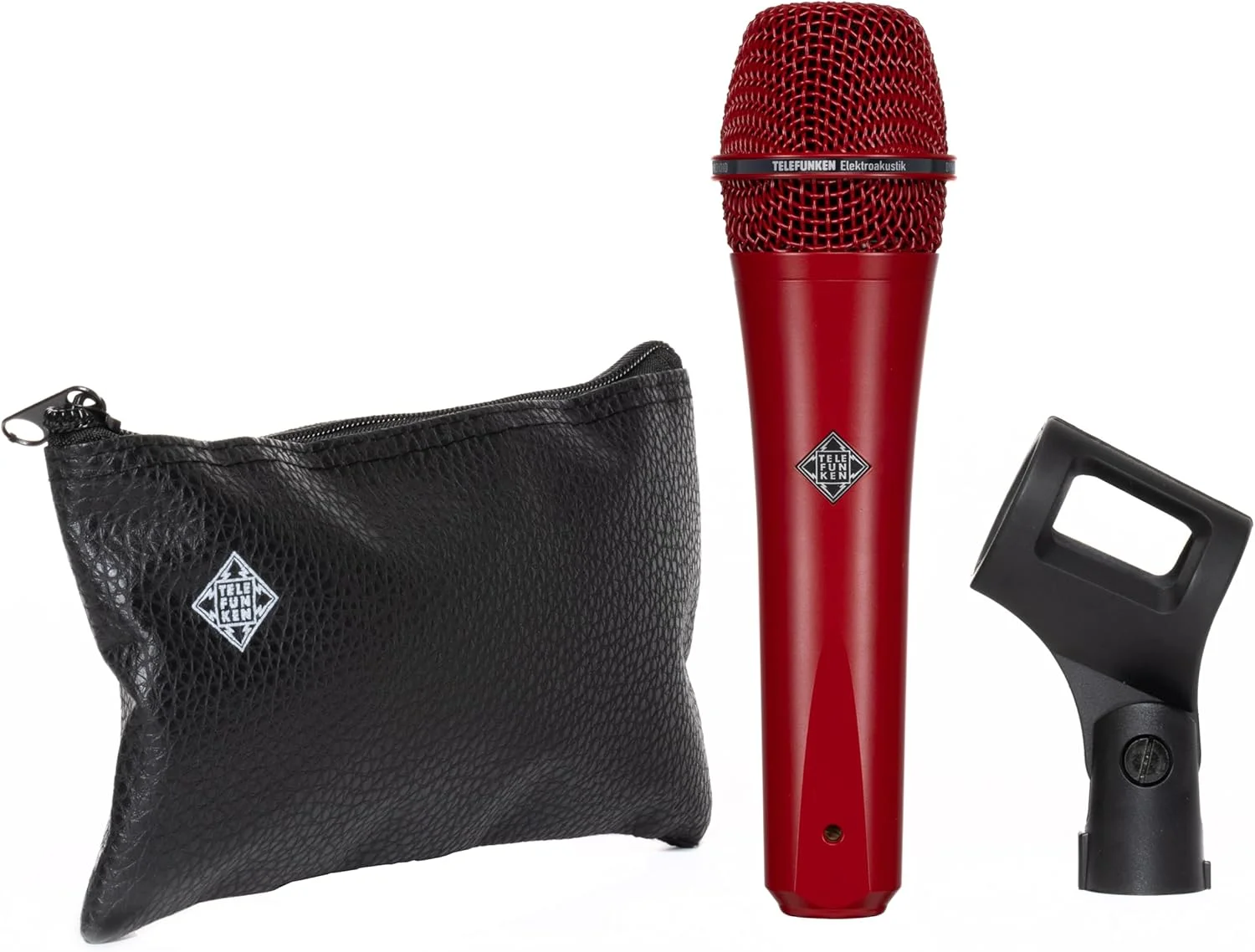 میکروفون دینامیک قرمز TELEFUNKEN Elektroakustik M80