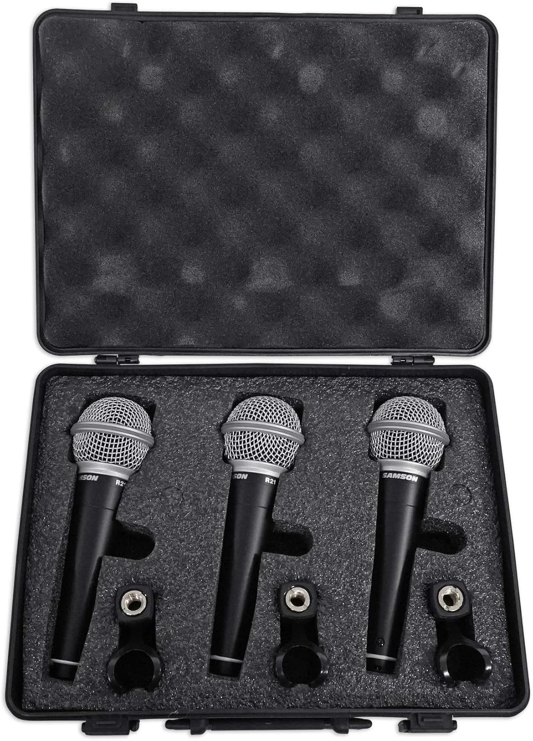 میکروفون داینامیک وکال Samson R21 - بسته 3 عددی به همراه کیف