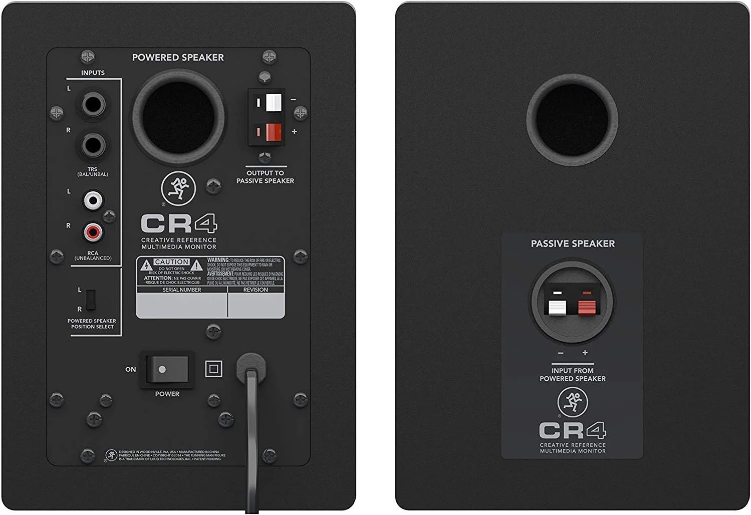 مانیتور استودیویی اکتیو چندرسانهای 4 اینچی Mackie CR4-X، با ورودیهای 1/4 اینچ، 1/8 اینچ TRS و RCA (جفت) به همراه هدفونهای داخل گوشی V-Moda Forza و نگهدارنده تلفن Gravity مانیتور استودیویی اکتیو چندرسانهای 4 اینچی Mackie CR4-X، با ورودیهای 1/4 اینچ، 1/8 اینچ TRS و RCA (جفت) به همراه هدفونهای داخل گوشی V-Moda Forza و نگهدارنده تلفن Gravity