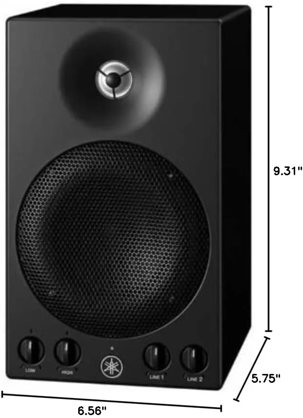 اسپیکر مانیتور استودیویی یاماها MSP3A با ووفر 4 اینچی اسپیکر مانیتور استودیویی یاماها MSP3A با ووفر 4 اینچی
