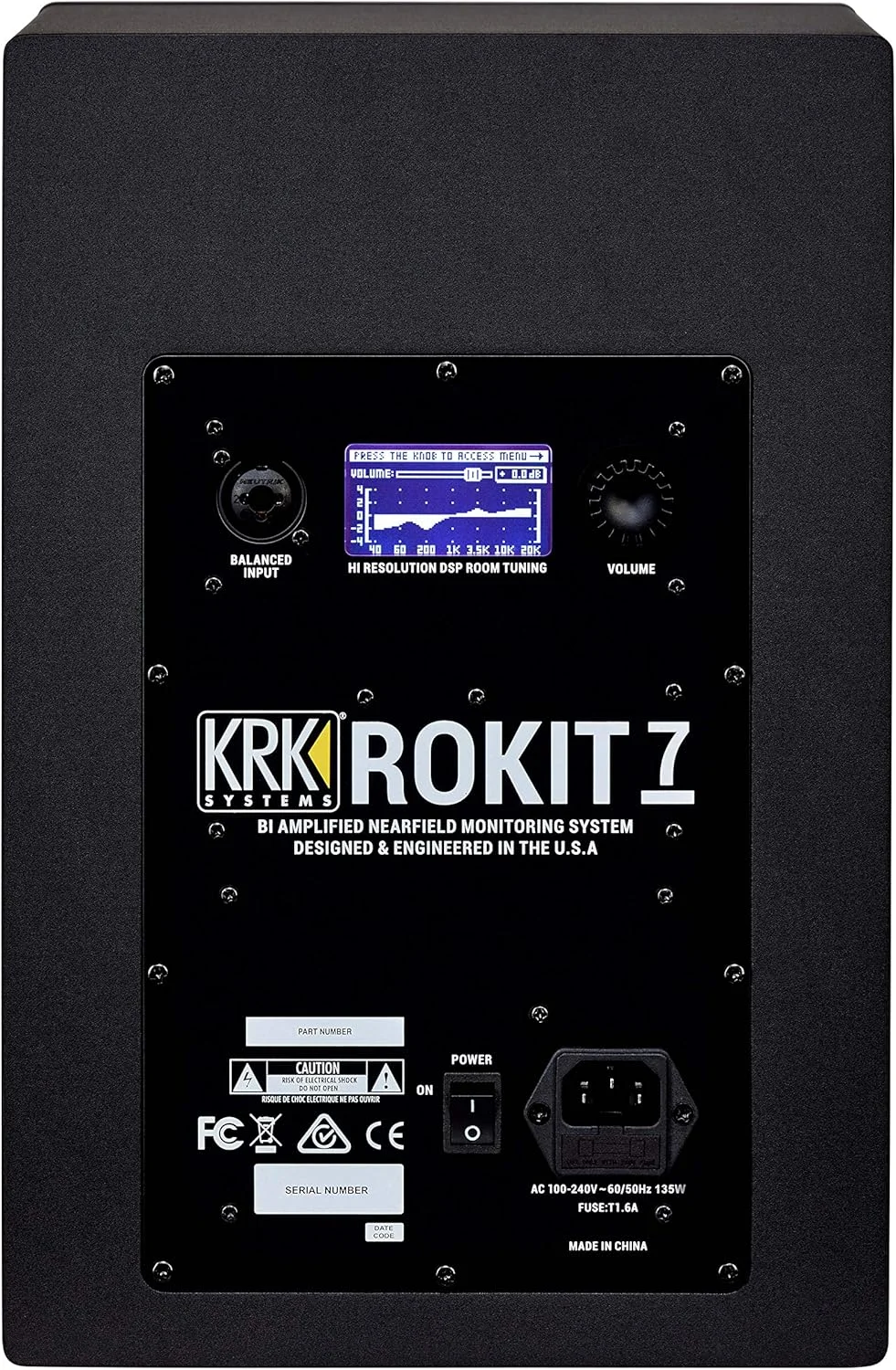 باندل اسپیکر مانیتور استودیویی KRK Rokit 7 G4 - یک جفت، مشکی باندل اسپیکر مانیتور استودیویی KRK Rokit 7 G4 - یک جفت، مشکی