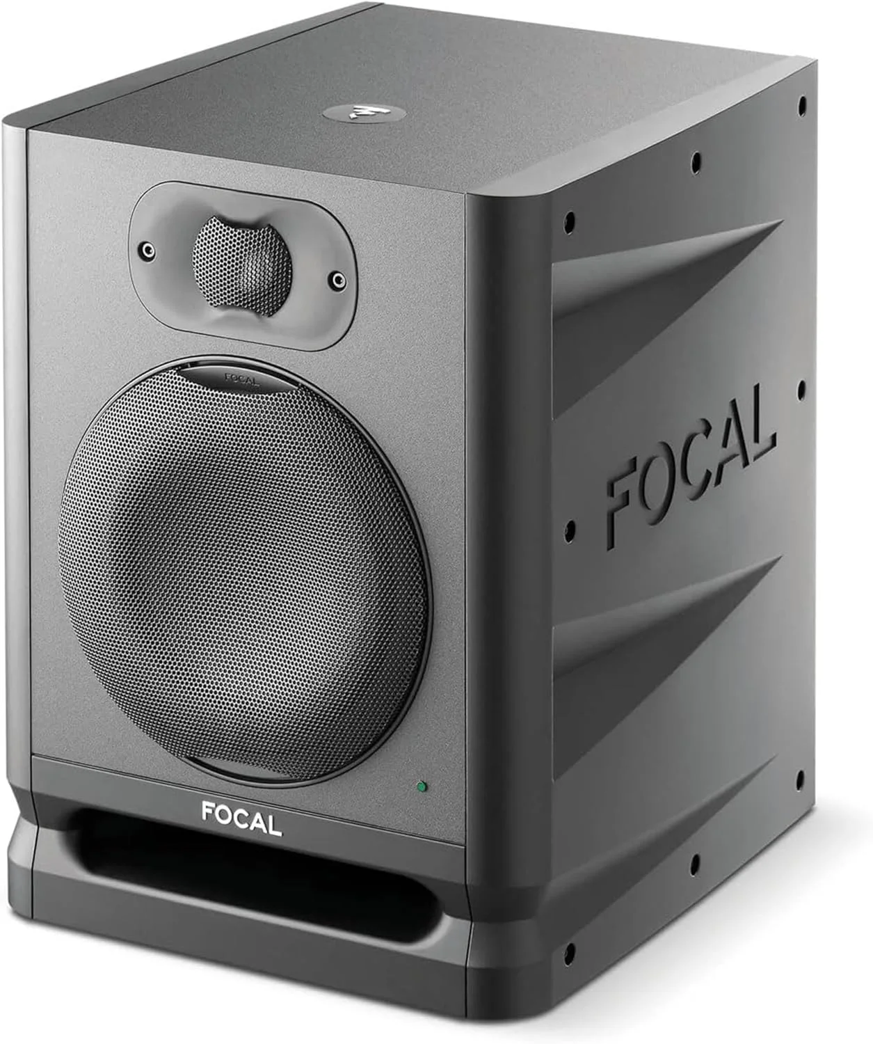 مانیتور استودیویی اکتیو دو طرفه Focal Alpha 65 Evo – ووفر 6.5 اینچی، آمپلی فایر 85 واتی RMS Bi-Amp، ووفر Slatefiber، 40 هرتز–22 کیلوهرتز، اسپیکر مرجع میدان نزدیک خنثی – فروش به صورت تکی