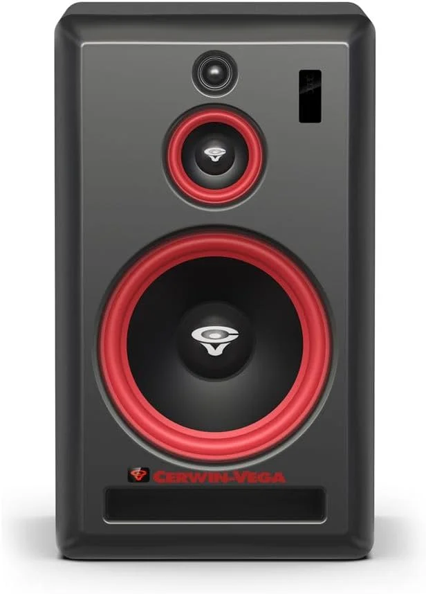 مانیتورهای استودیویی سه طرفه 10 اینچی 280 واتی Cerwin Vega! VEGA10SB-PR با برد کامل، فعال و مشکی