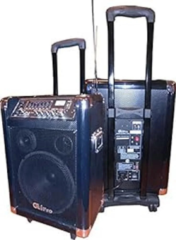 پاور میکسر حرفه ای 10 اینچی GLi VEX10RC 1300 واتی با USB، اکولایزر و رادیو FM