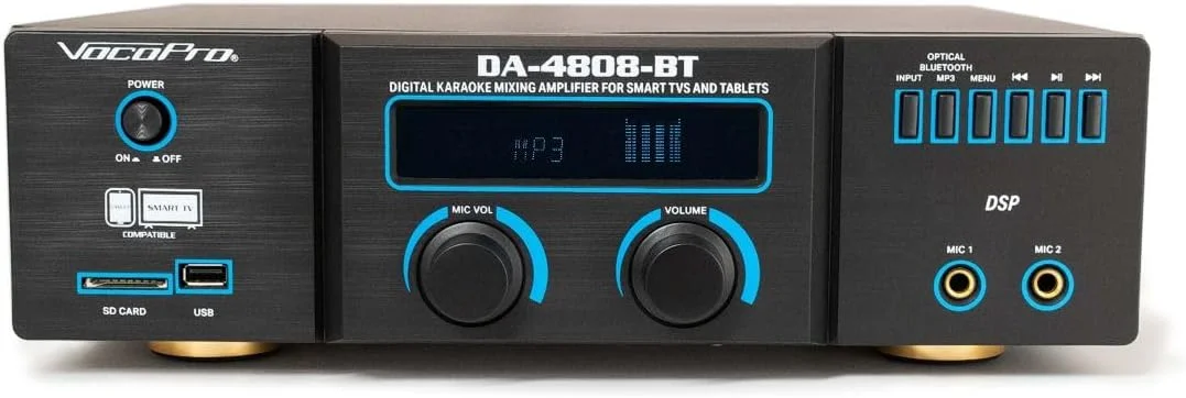 آمپلی فایر میکس دیجیتال وک پرو DA4808BT Vicopro برای تلویزیون های هوشمند و تبلت ها
