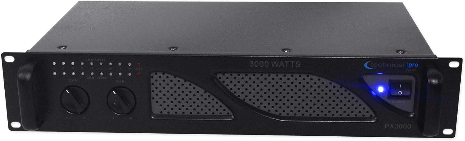 آمپلی فایر حرفه ای 2 کاناله 3000 واتی Technical Pro PX3000