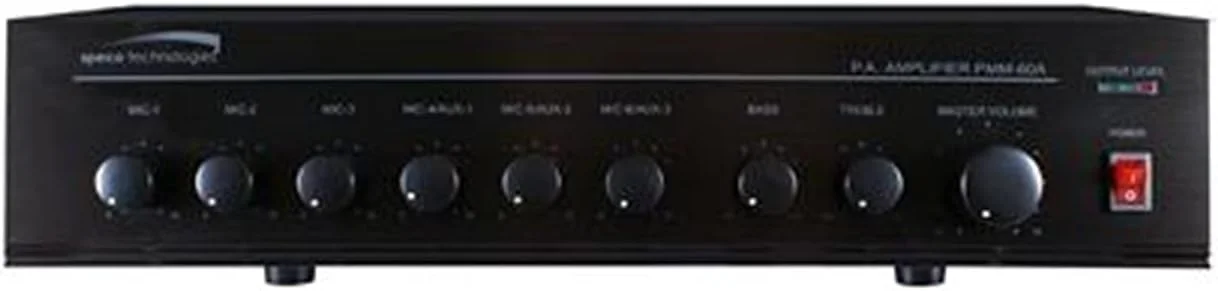 آمپلی فایر میکسر SPECO-120W PA با 6 ورودی