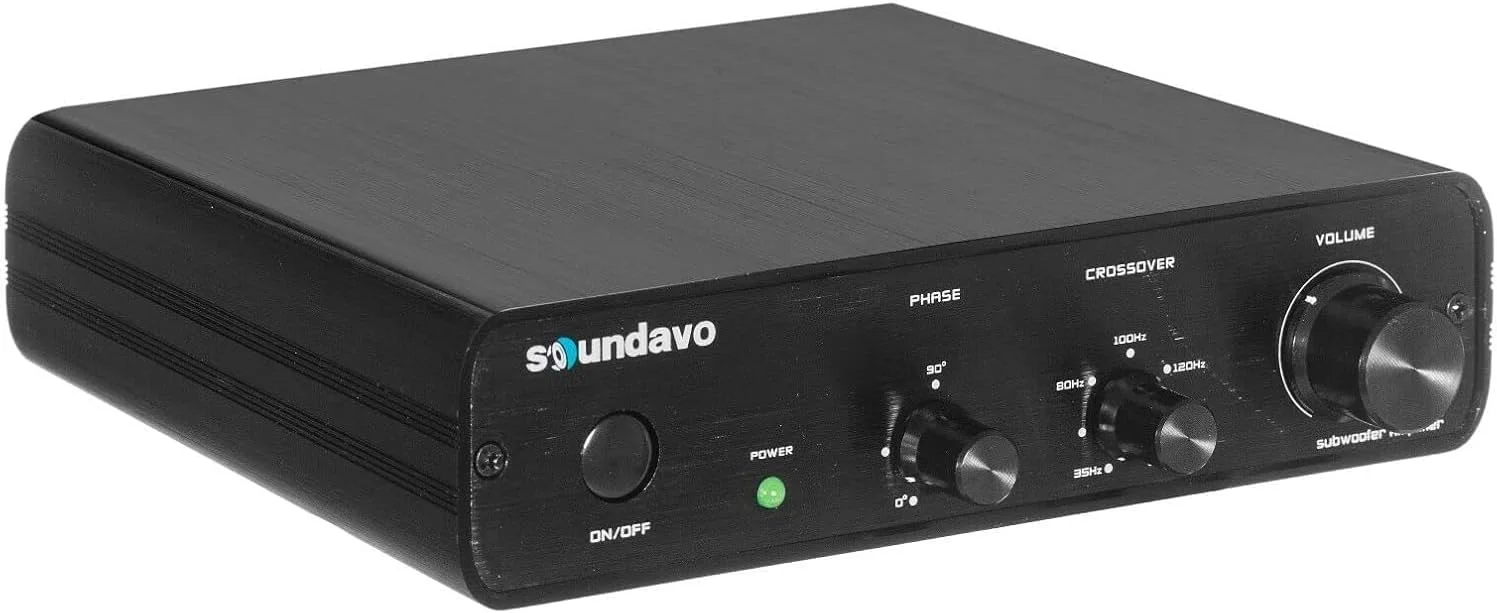 آمپلی‌فایر ساب‌ووفر PSB-200 با کنترل کراس‌اوور/فاز - 200 وات