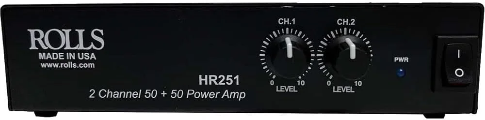 تقویت کننده قدرت رولز HR251 50+50