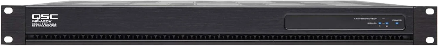 آمپلی فایر 2 کاناله 400 واتی QSC MP-A20V با خروجی 70 ولت
