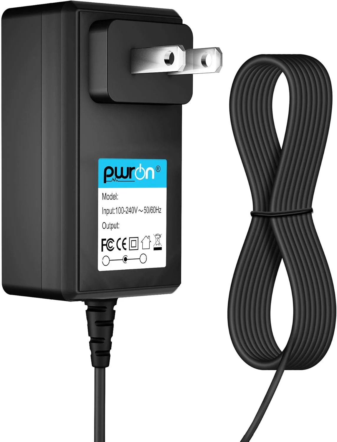 آداپتور AC به DC برای میکسر مانیتور شخصی دیجیتال Behringer Powerplay 16 P16-M P16M (کابل 6 فوت)
