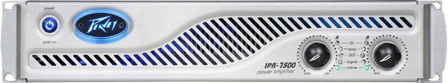 آمپلی فایر قدرت Peavey PV-IPR7500 با توان 3750 وات در 2 اهم