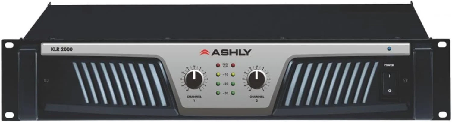 آمپلی فایر قدرت ۲ کاناله ۲۰۰۰ واتی Ashly KLR-2000