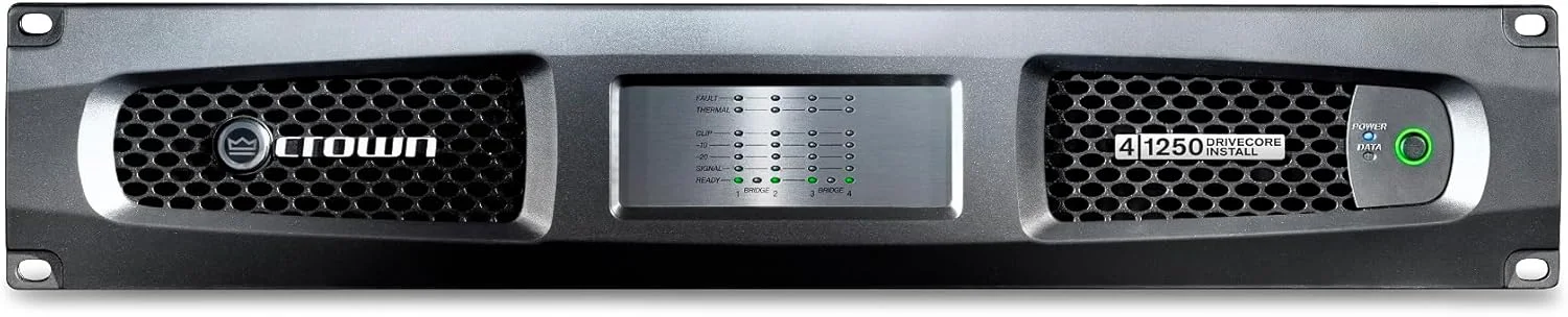 آمپلی فایر تجاری 4 کاناله 1250 واتی کرون آدیو DCI4-1250 با خروجی 70 ولت/100 ولت 4|1250
