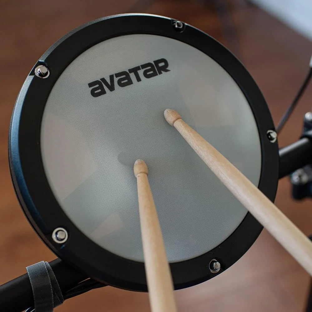 ست درام الکترونیکی کوچک برای مبتدیان، 251 صدا، USB-MIDI، به همراه چوب درام ست درام الکترونیکی کوچک برای مبتدیان، 251 صدا، USB-MIDI، به همراه چوب درام