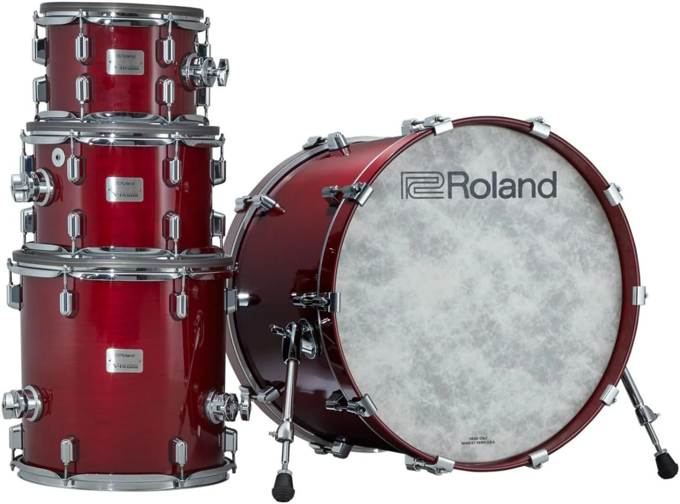 ست درامز رولند VAD706-2GC - جعبه 2 - گیلاسی براق ست درامز رولند VAD706-2GC - جعبه 2 - گیلاسی براق