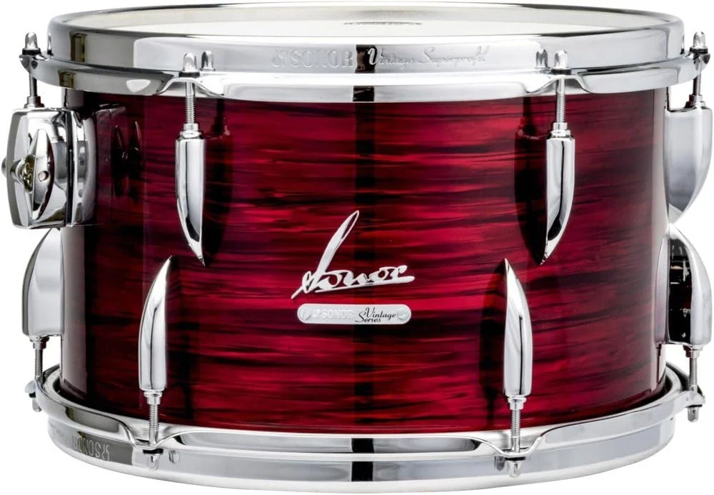 طبل کنسرت سونور، رنگ قرمز صدف قدیمی (VT-1308-TT-VRO)