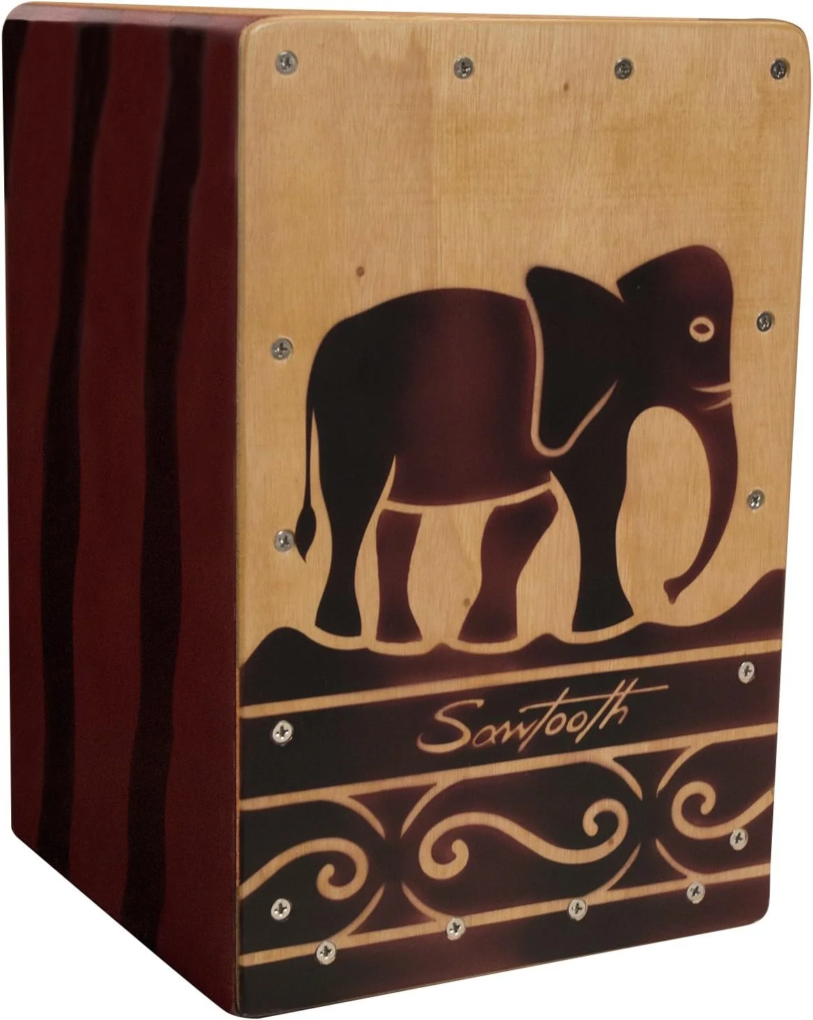 جعبه کوبه ای کاخن مسافرتی سری هارمونی دندانه اره ای با طرح فیل