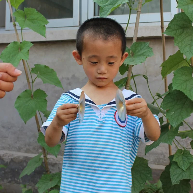 سنج های انگشتی برنجی کوچک و ظریف صیقلی برای گروه ریتم با دستگیره های متصل، سنج دستی کوچک مارشینگ، زیل های فلزی مسی، ساز کوبه ای برای بزرگسالان، کودکان، مهمانی سنج های انگشتی برنجی کوچک و ظریف صیقلی برای گروه ریتم با دستگیره های متصل، سنج دستی کوچک مارشینگ، زیل های فلزی مسی، ساز کوبه ای برای بزرگسالان، کودکان، مهمانی