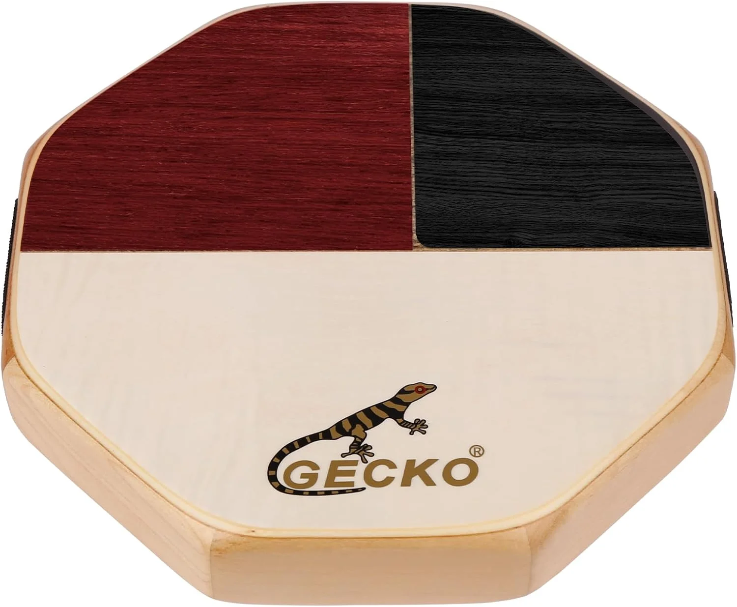 کاهون GECKO، درام جعبه ای قابل حمل با کیف نگهداری، درام دستی، ساز کوبه ای، بانگو و اسنر