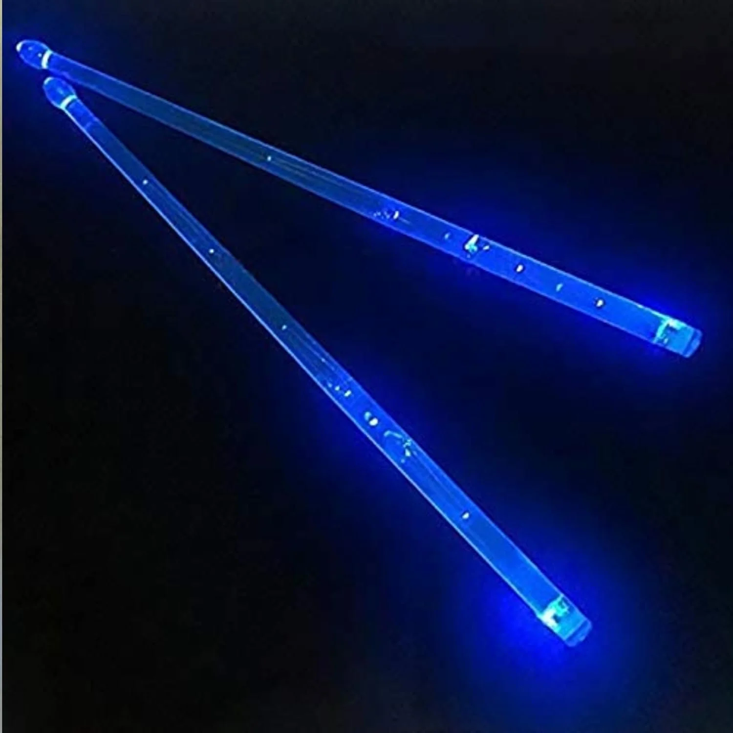 چوب‌های درام LED نورانی (آبی)