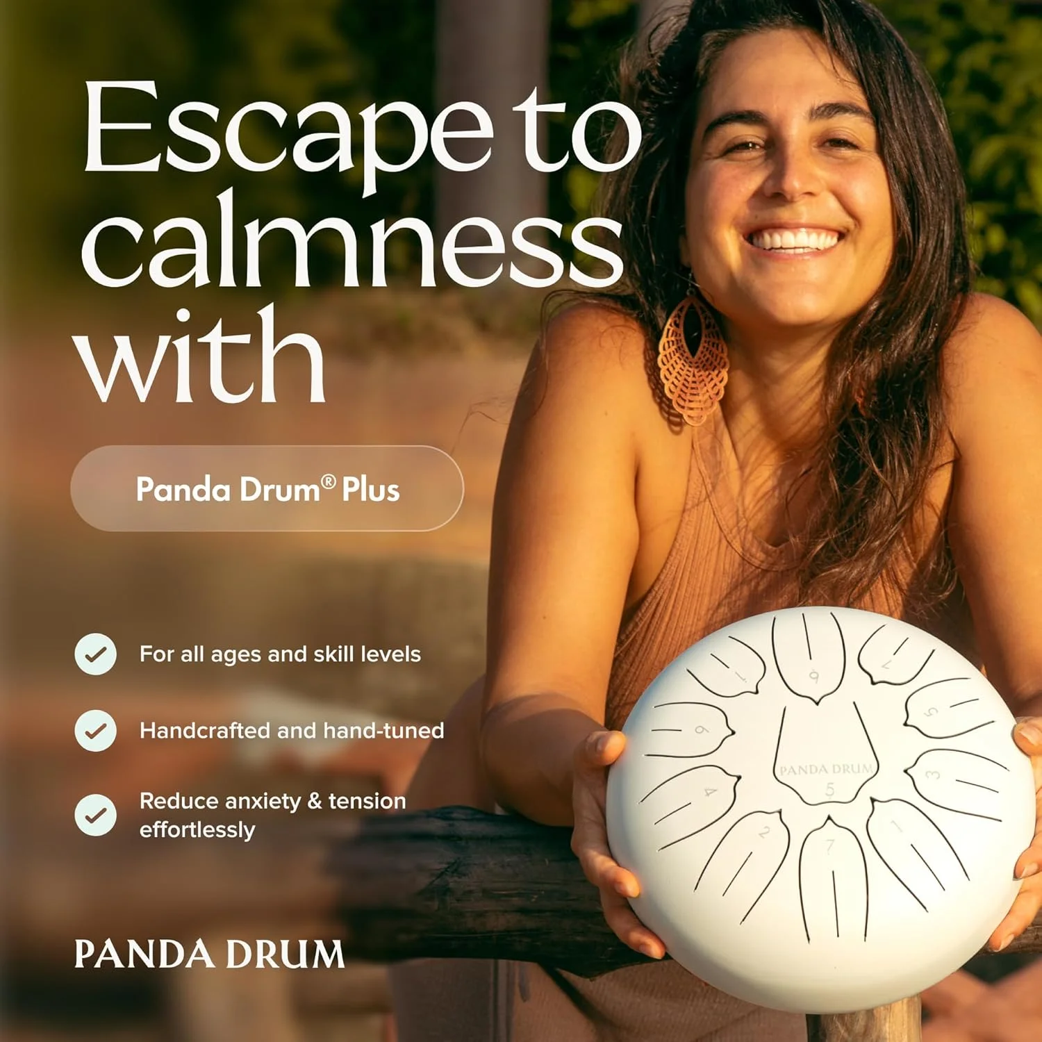 هنگ درام فولادی پلاس (سفید) به همراه کتاب موسیقی، چکش، کیف حمل و پیک انگشتی | 11 اینچ، 432 هرتز | درام باران برای داخل و خارج | ساز موسیقی آرامش بخش برای بزرگسالان و کودکان هنگ درام فولادی پلاس (سفید) به همراه کتاب موسیقی، چکش، کیف حمل و پیک انگشتی | 11 اینچ، 432 هرتز | درام باران برای داخل و خارج | ساز موسیقی آرامش بخش برای بزرگسالان و کودکان