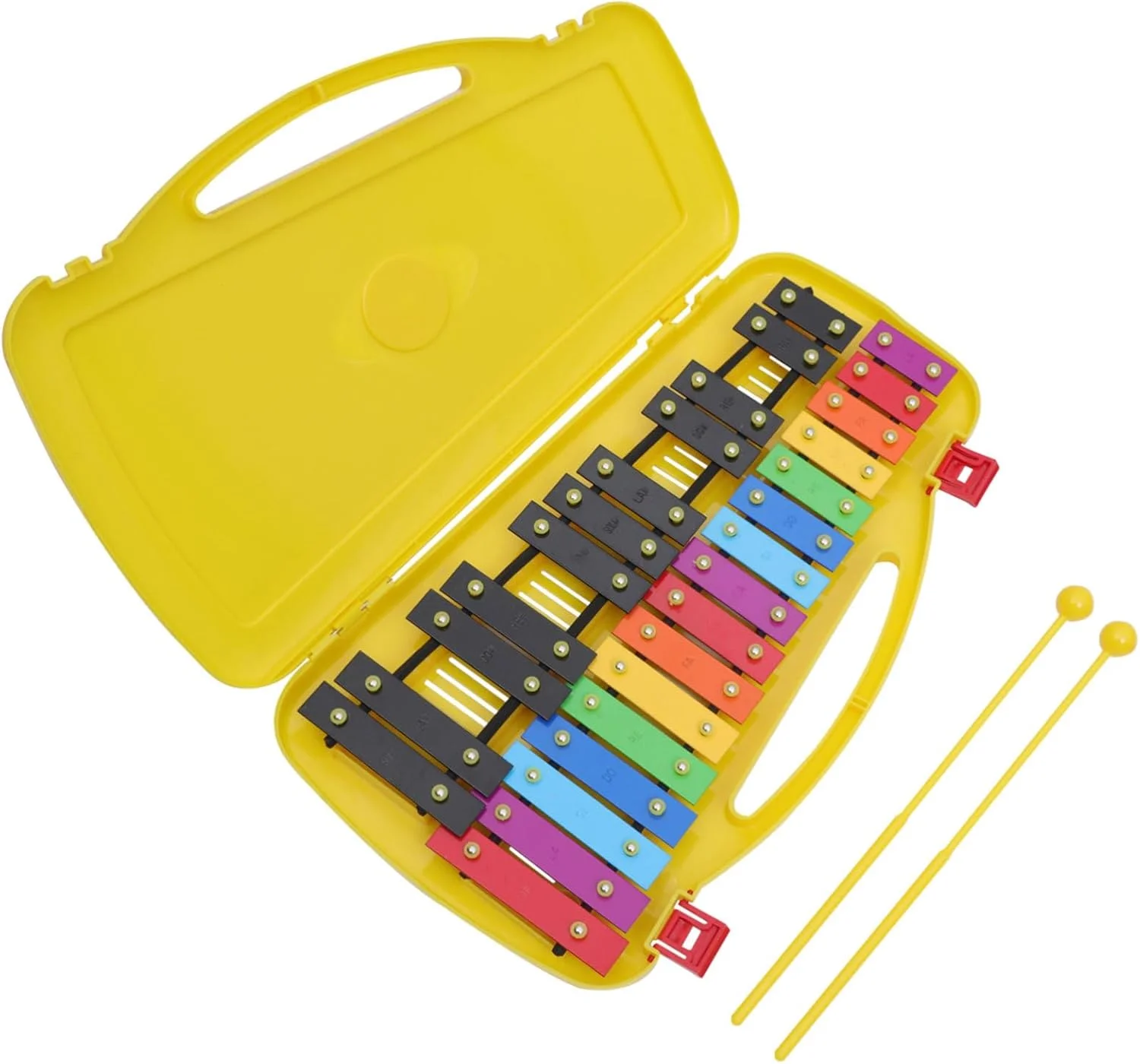 ساز کوبه ای متالوفون GALPADA، ساز موسیقی برای پسران و دختران، صفحات آلومینیومی با کیفیت و ایمن