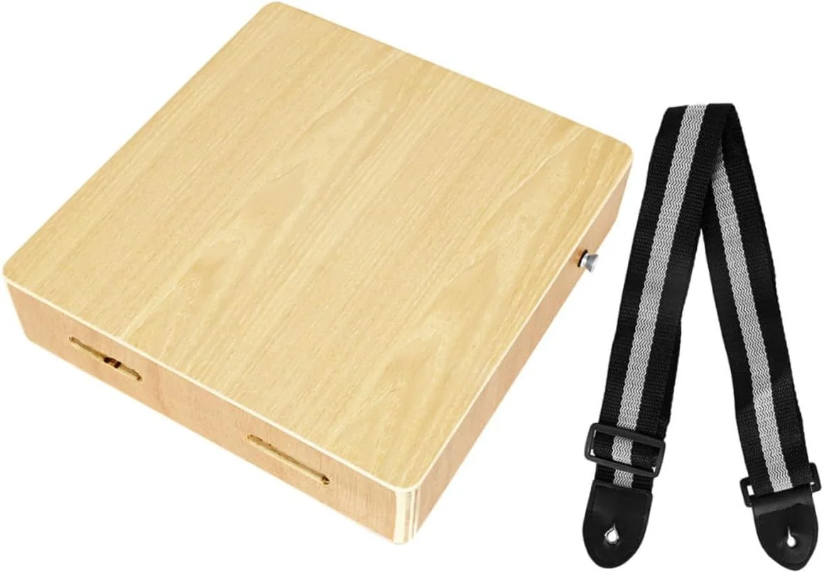 جعبه درام کاخن GALPADA، درام چوبی قابل حمل برای بزرگسالان، طراحی بادوام و مقاوم در برابر آب، ساز کوبه ای برای مسافرت، تقویت هماهنگی و مهارت های حرکتی