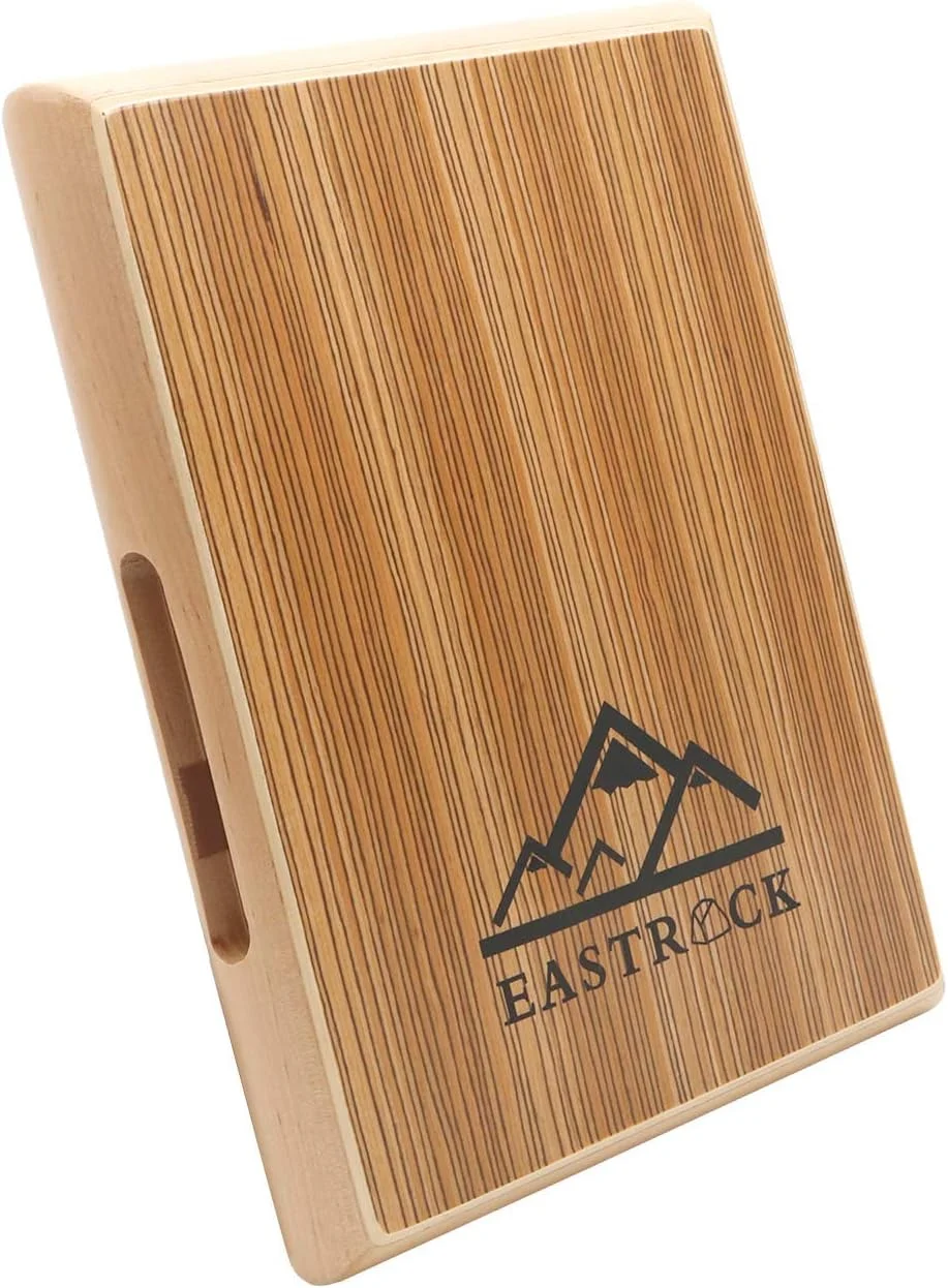دراమ్ کاخن سفری EASTROCK - درام دستی چوبی قابل حمل با سیم های گیتار داخلی، دارای کیف حمل، کاخن پرکاشن جمع و جور برای مبتدیان و استفاده در فضای باز دراమ్ کاخن سفری EASTROCK - درام دستی چوبی قابل حمل با سیم های گیتار داخلی، دارای کیف حمل، کاخن پرکاشن جمع و جور برای مبتدیان و استفاده در فضای باز