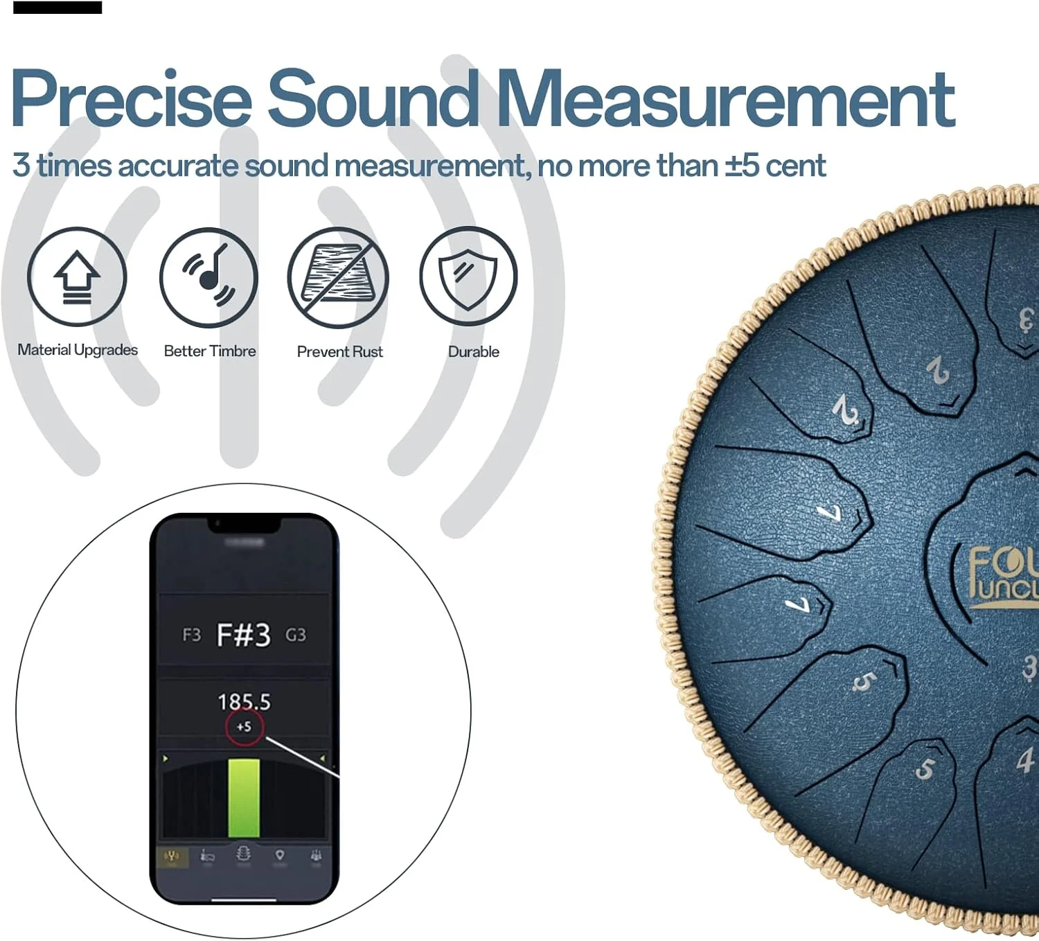 درام باران چهار عمو مناسب فضای باز، درام زبانی فولادی - 13 اینچ 15 نت - درام های هنینگ با کیف حمل، کتاب موسیقی و چکش، هدیه آلات موسیقی برای خانواده و دوستان درام باران چهار عمو مناسب فضای باز، درام زبانی فولادی - 13 اینچ 15 نت - درام های هنینگ با کیف حمل، کتاب موسیقی و چکش، هدیه آلات موسیقی برای خانواده و دوستان