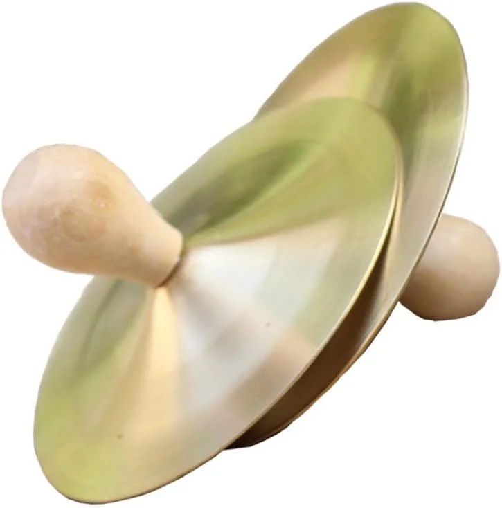 ۲ عدد سنج دستی مسی با کیفیت صدای عالی و کاربری آسان، مناسب آموزش اولیه کودکان