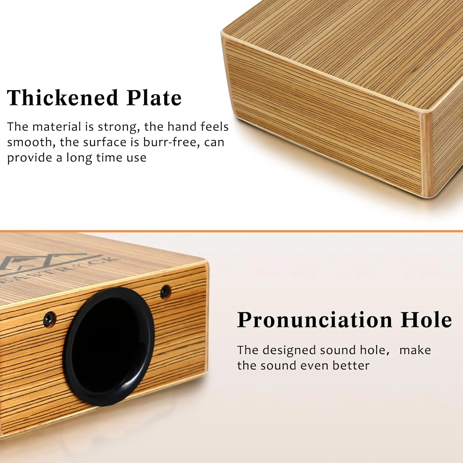 ایستراک کاخن قابل حمل، جعبه ضرب ریتم، ساز کوبهای زهی به همراه کیف حمل، با سیمهای گیتار ایستراک کاخن قابل حمل، جعبه ضرب ریتم، ساز کوبهای زهی به همراه کیف حمل، با سیمهای گیتار