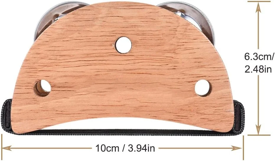 هیزلند درام کاخن جعبه ای بیضی شکل بورلی و پدال همراه با زنگوله پا برای سازهای کوبه ای دستی هیزلند درام کاخن جعبه ای بیضی شکل بورلی و پدال همراه با زنگوله پا برای سازهای کوبه ای دستی