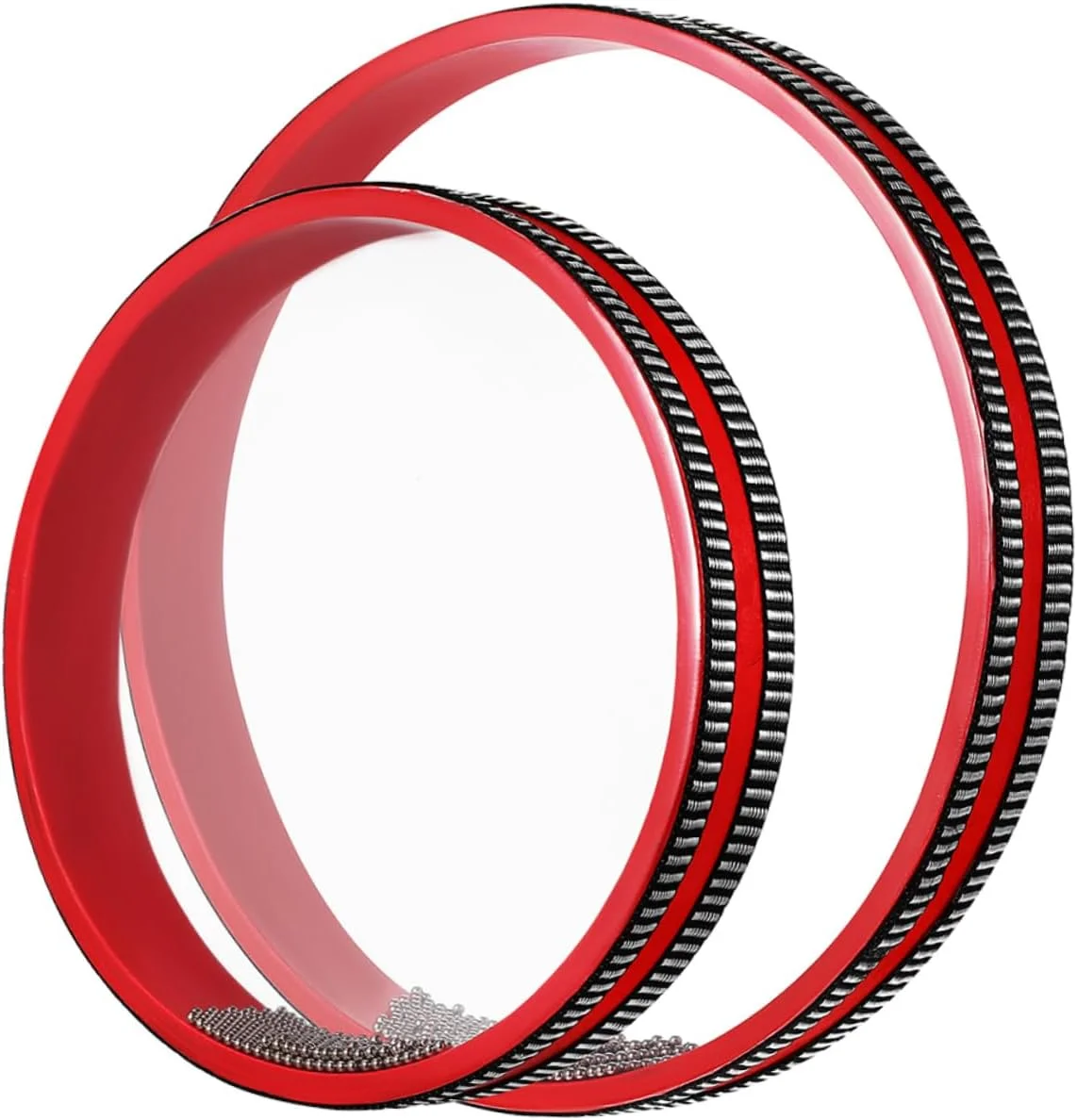 بسپورت‌بل 2 عدد طبل صداهای موج برای آلات موسیقی، مواد ایمن، استفاده آسان، ایجاد فضای آرامش‌بخش، انتخاب هدیه منحصر به فرد