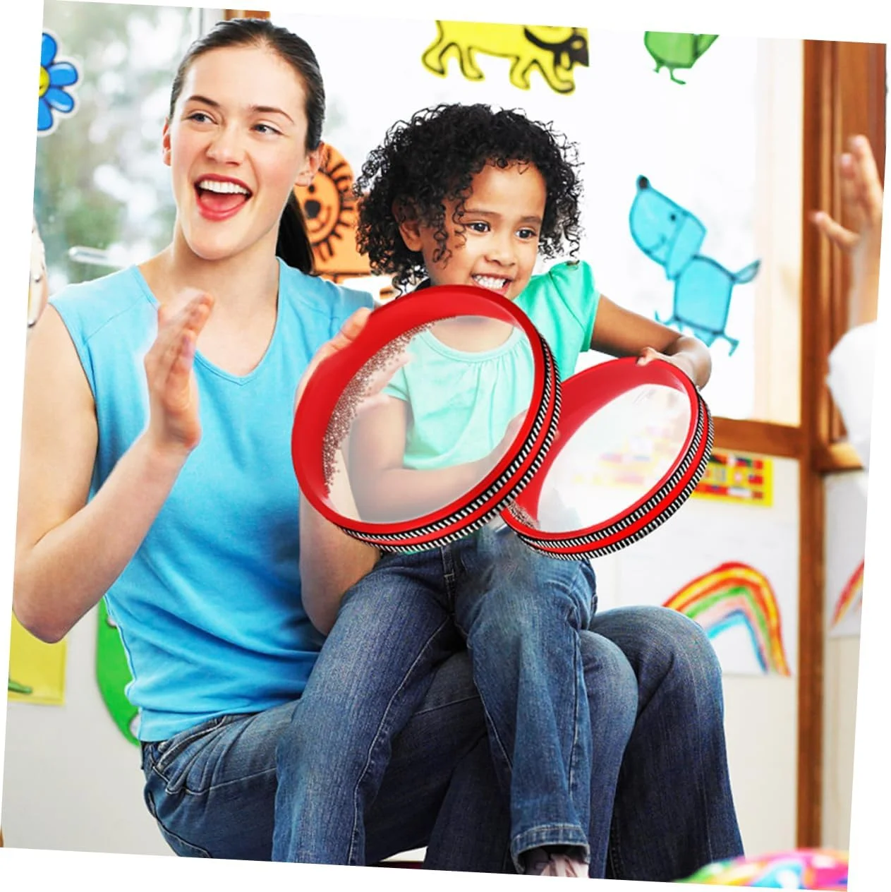 بسپورتبل 2 عدد طبل صداهای موج برای آلات موسیقی، مواد ایمن، استفاده آسان، ایجاد فضای آرامشبخش، انتخاب هدیه منحصر به فرد بسپورتبل 2 عدد طبل صداهای موج برای آلات موسیقی، مواد ایمن، استفاده آسان، ایجاد فضای آرامشبخش، انتخاب هدیه منحصر به فرد