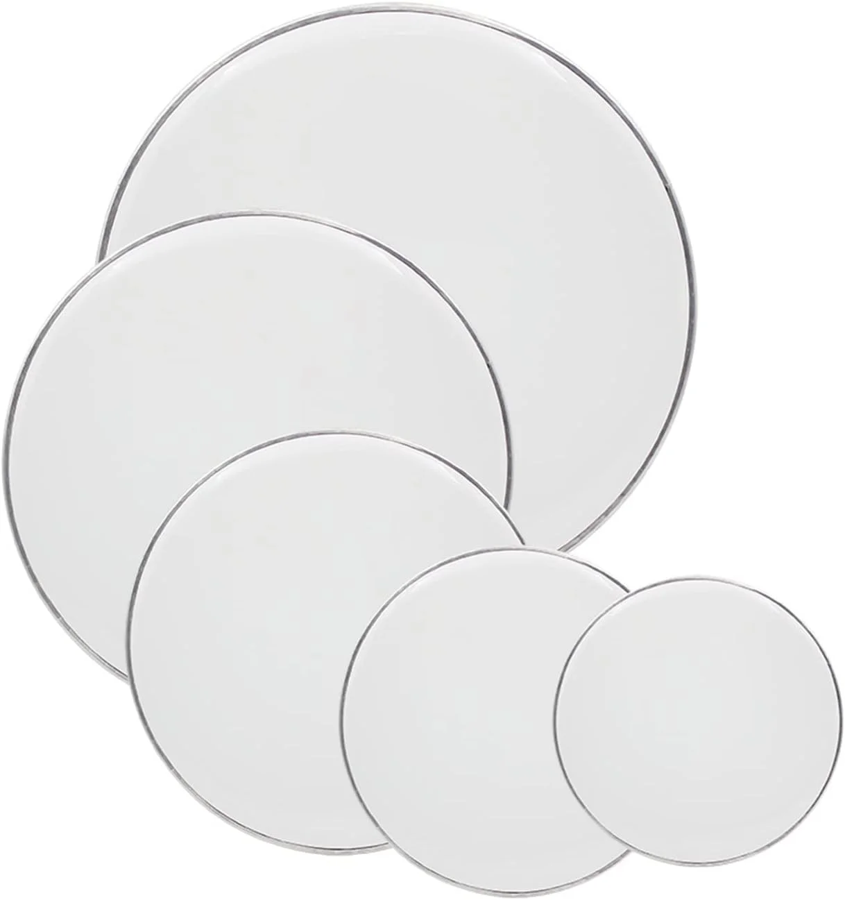 پوسته‌های درام gt4 (22 اینچ، 16 اینچ، 14 اینچ، 13 اینچ، 12 اینچ) سفید