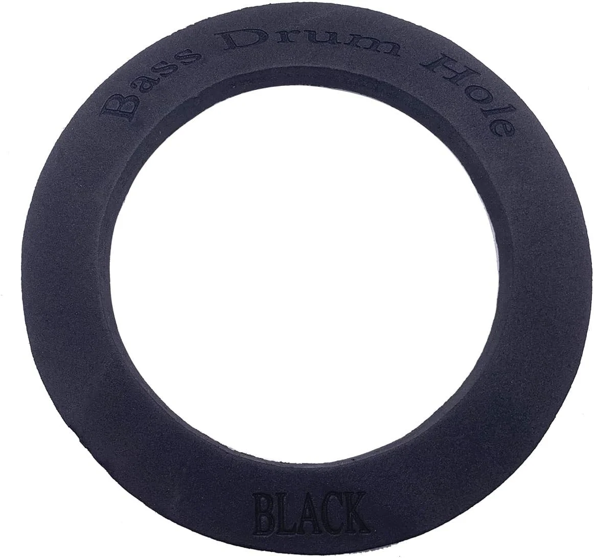 حلقه محافظ سوراخ پورت درام باس برای بهبود صدا و طنین هد درام باس - بالشتک فومی (مشکی) حلقه محافظ سوراخ پورت درام باس برای بهبود صدا و طنین هد درام باس - بالشتک فومی (مشکی)